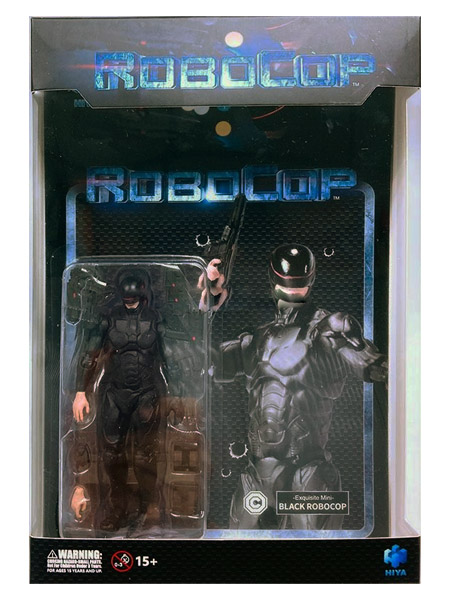 Hiya Toys RoboCop 2014 Black RoboCop Action Figure